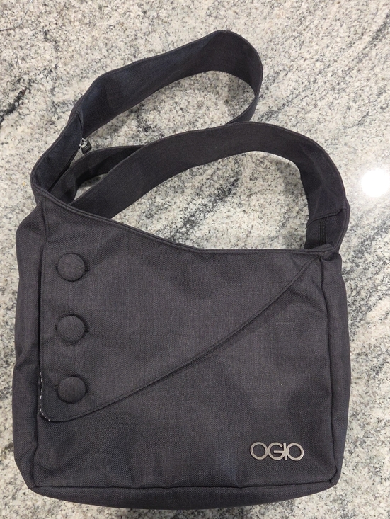 OGIO Handbags - OGIO Charcoal Gray Messenger Bag for Women/Men